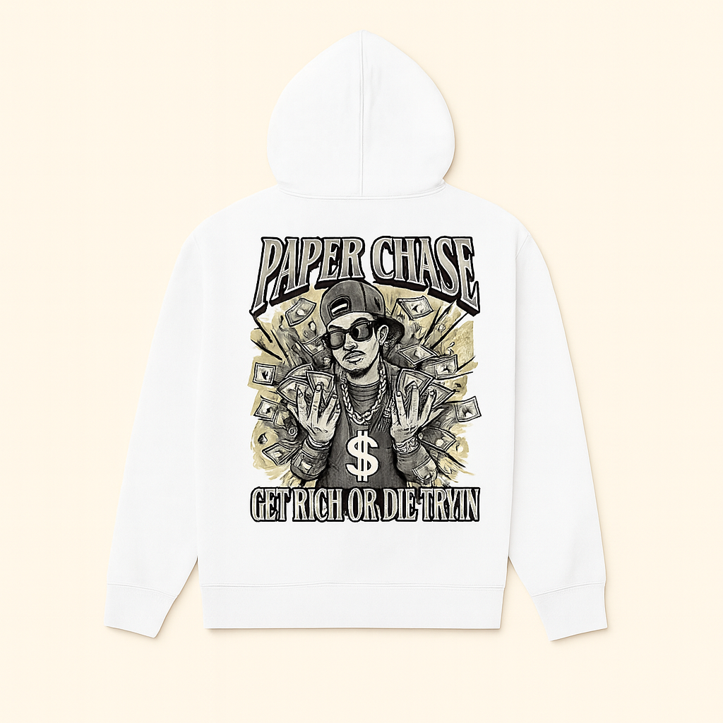 Hoodie "Paper Chase"
