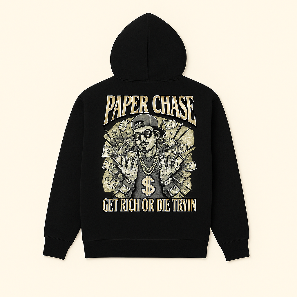 Hoodie "Paper Chase"