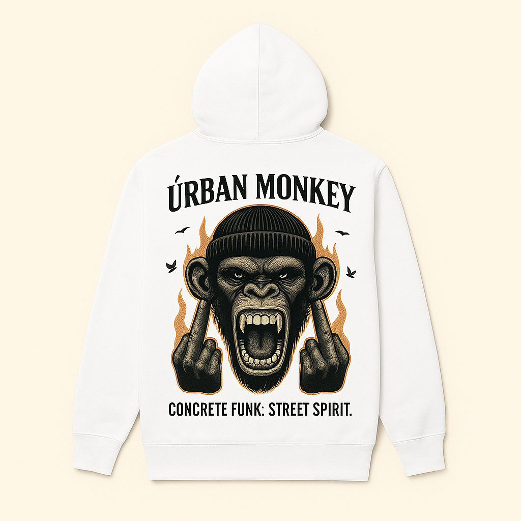 Hoodie 'URBAN MONKEY'