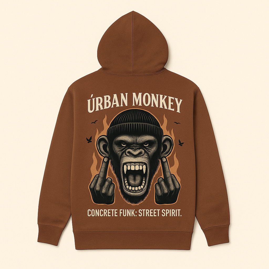 Hoodie 'URBAN MONKEY'