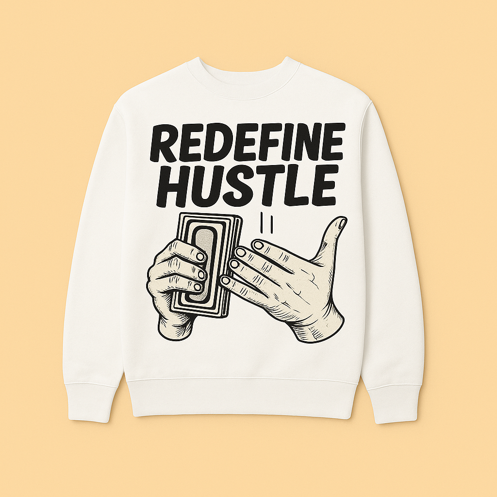Sweatshirt "REDEFINE HUSTLE"