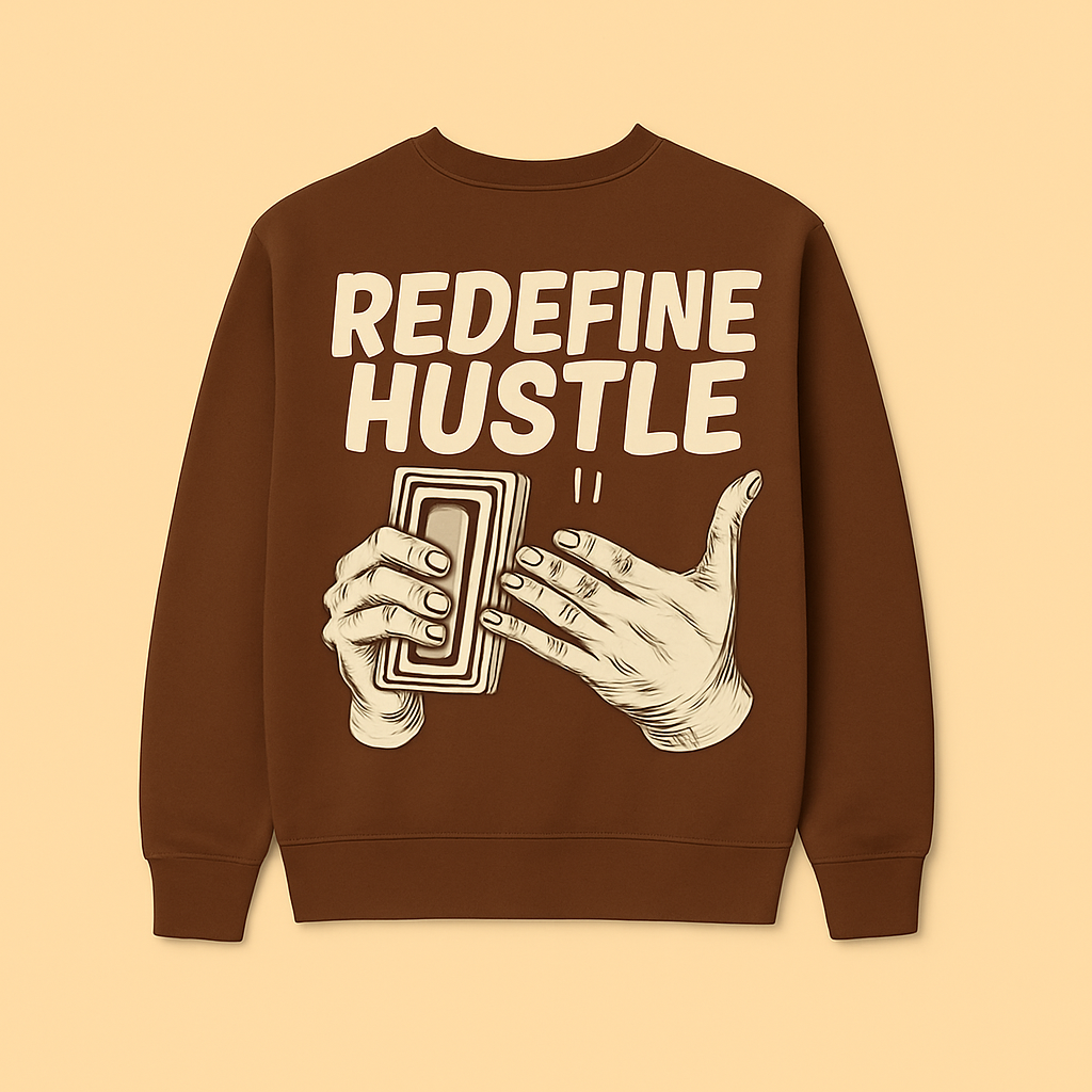 Sweatshirt "REDEFINE HUSTLE"