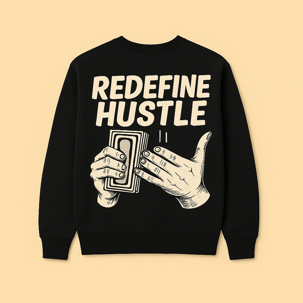 Sweatshirt "REDEFINE HUSTLE"