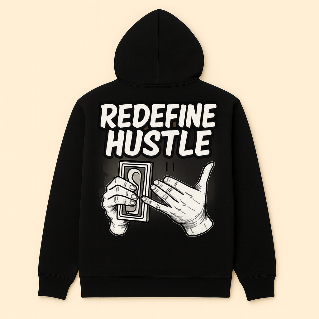 Hoodie "REDEFINE HUSTLE"